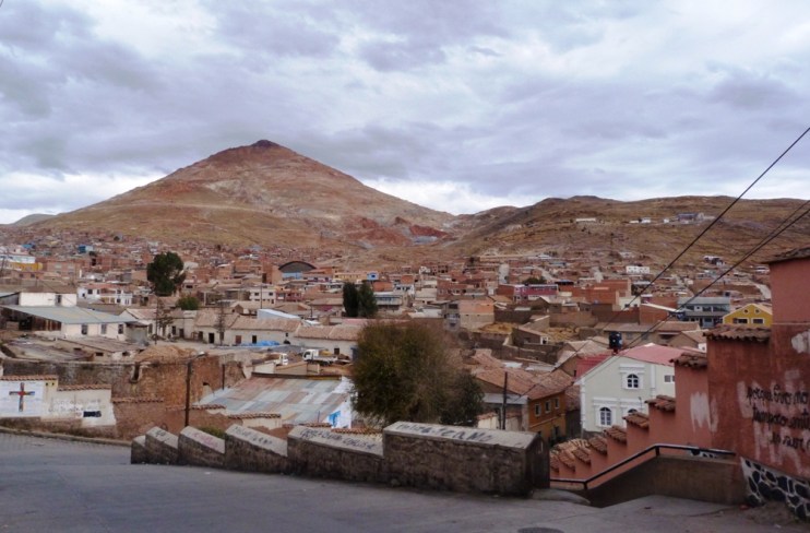 Potosi i Cerro Rico - góra z kopalnią