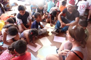 Ja w roli nauczycielki ;)