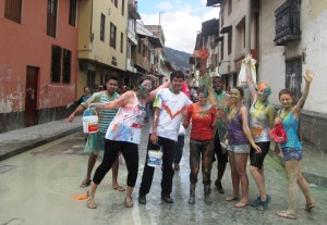 Cajamarca, Carnaval, pintura