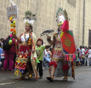 Inkascy władcy w czasie karnawału