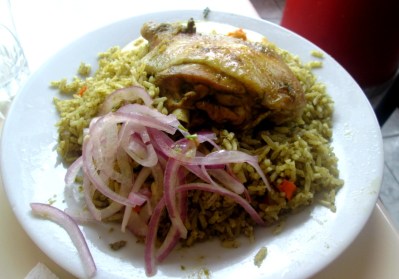 Potrawy peruwianskie_Arroz con pollo