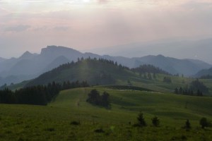 Genialne widok ze schroniska Pod Durbaszką