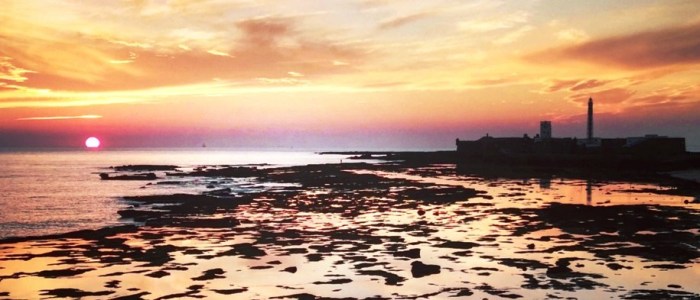 Kadyks Zachód Słońca