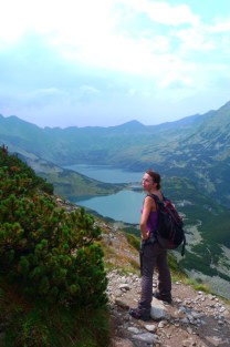 Widok na Dolinę Pięciu Stawów