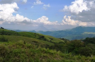 W drodze z Monteverde do La Fortuna