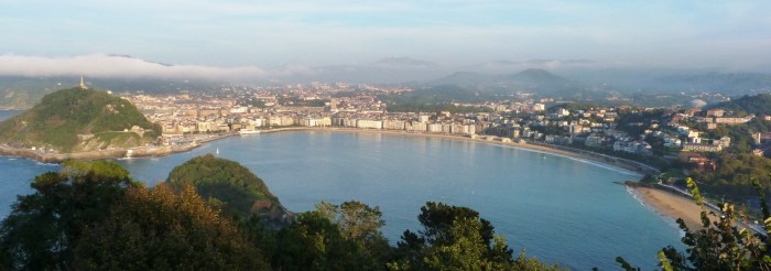 San Sebastian, panorama
