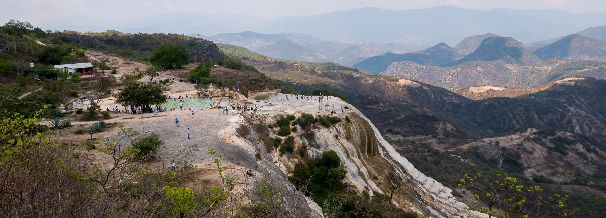 Oaxaca Hierve el Agua panorama
